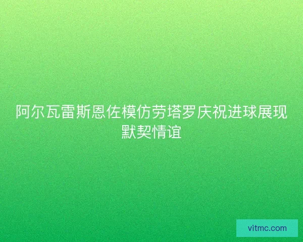 阿尔瓦雷斯恩佐模仿劳塔罗庆祝进球展现默契情谊